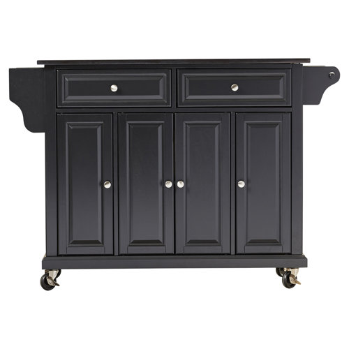 Three Posts™ Royce Granite Kitchen Island & Reviews Wayfair